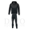Joma 101019 Tuta con Cappuccio ESSENTIAL Uomo/Bambino Nero-Antracite