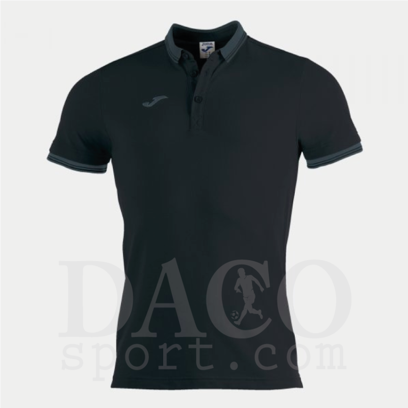 Joma 100748 Polo BALI II MC Uomo-Bambino Nero Joma 100748 Polo BALI II MC Uomo-Bambino Nero