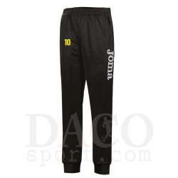 Joma 9016P13 Pantalone SUEZ GIALLONERI PONTEVOMANO Uomo-Bambino Nero