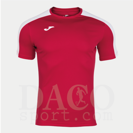 Joma 101656 Maglia Gioco ACADEMY III MC Uomo-Bambino Rosso-Bianco