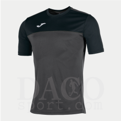 Joma 100946 Maglia Gioco WINNER MC Nero-Antracite
