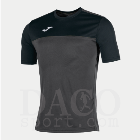 Joma 100946 Maglia Gioco WINNER MC Nero-Antracite