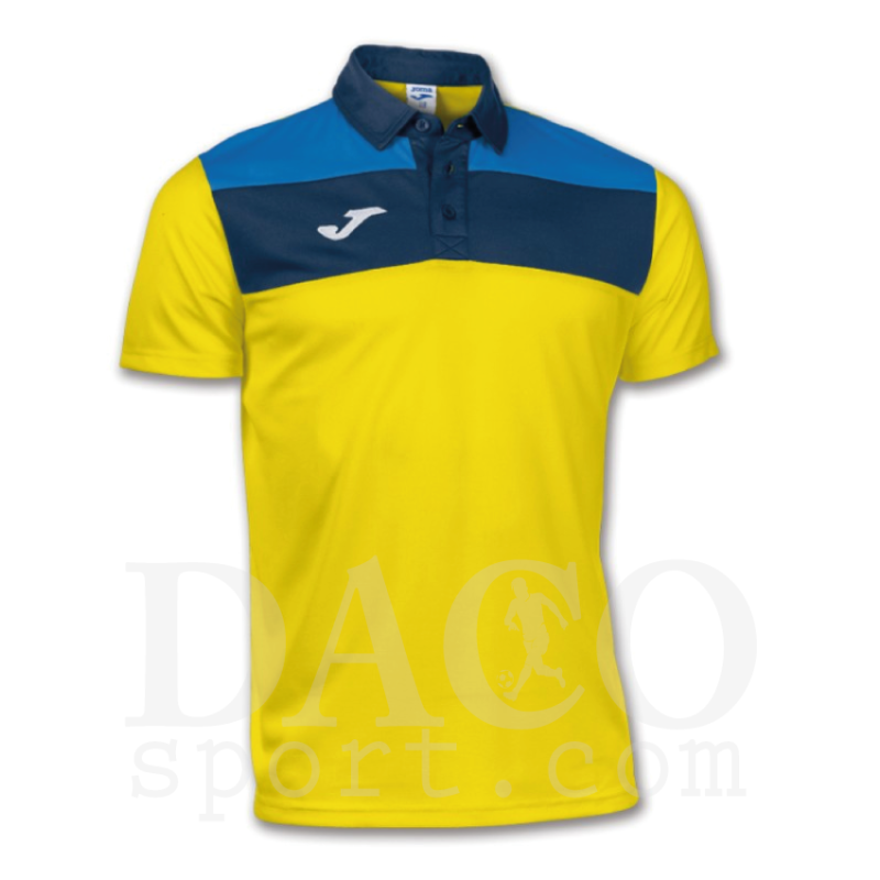 Joma Polo CREW MC Uomo Giallo/Blu/Azzurro