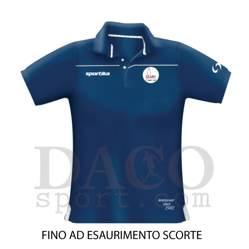 copy of Sportika Pantalone HUDSON Blu Logo "IL FARO - I.C. ZIPPILLI - LUCIDI"