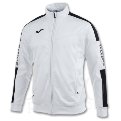 Joma 100687 Giacca Tuta CAMPIONSHIP IV Uomo/Bambino Bianco/Nero