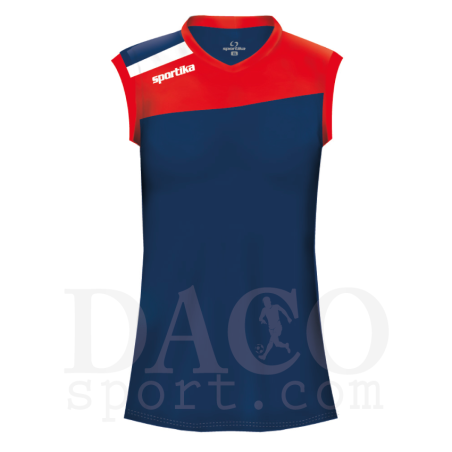 copy of Sportika Canotta Volley OTTAWA Donna Azzurro/Blu/Bianco