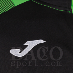 Joma 101535 Giacca Tuta ESSENTIAL II Uomo Nero-Verde Fluo