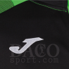 Joma 101535 Giacca Tuta ESSENTIAL II Uomo Nero-Verde Fluo