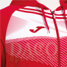 Joma 101605 Giacca Tuta con Cappuccio SUPERNOVA II Uomo Rosso/Bianco