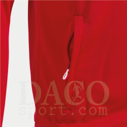 Joma 101605 Giacca Tuta con Cappuccio SUPERNOVA II Uomo Rosso/Bianco