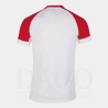 Joma 101604 Maglia Gioco SUPERNOVA II MC Bianco-Rosso