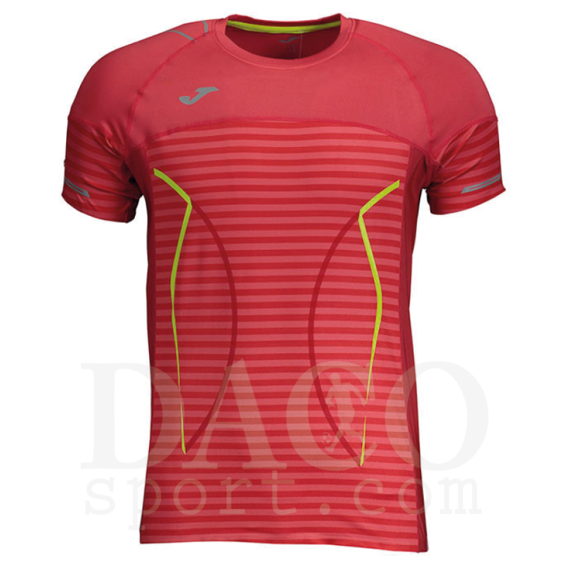 Joma 100663 Maglia Running METROPOLI MC Arancio Rosso