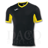 Joma 100683 Maglia Gioco CHAMPIONSHIP IV MC Nero-Giallo