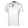 Mizuno 62EA7001 Polo HEX RECT Uomo Bianco/Blu
