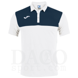 Joma 101108 Polo WINNER MC Uomo Bianco-Blu