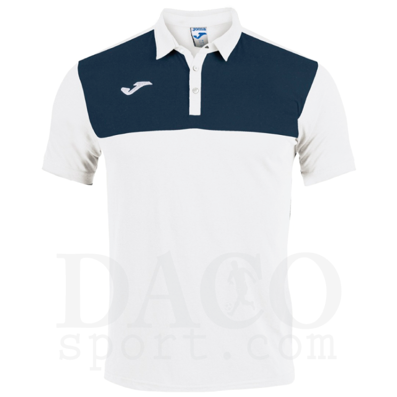 Joma 101108 Polo WINNER MC Uomo Bianco-Blu
