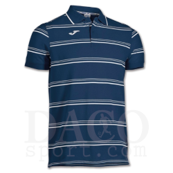 Joma 100202 Polo NAVAL MC Uomo/Bambino Blu-Bianco