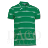Joma 100202 Polo NAVAL MC Uomo/Bambino Verde-Bianco
