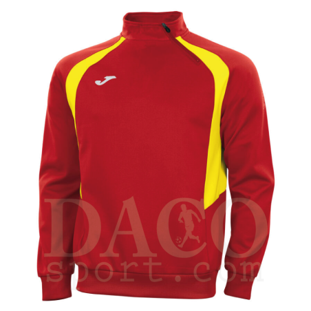 Joma 100019 Felpa Girocollo CHAMPION IV Uomo/Bambino Rosso-Giallo