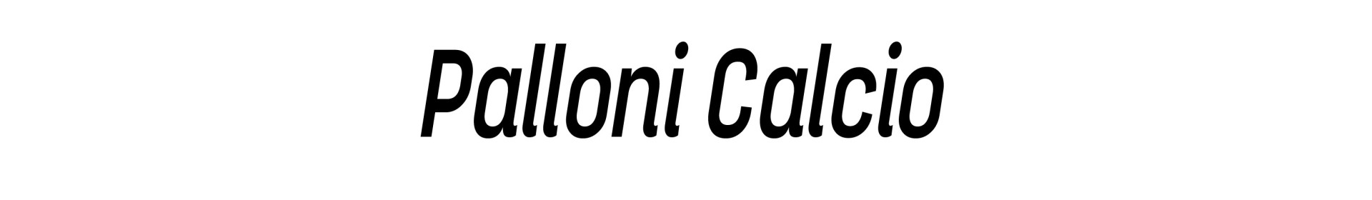 Palloni Calcio